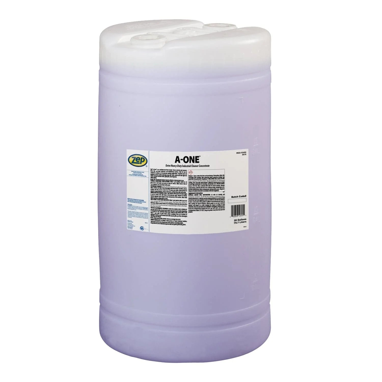 Zep A-One Extra Heavy-Duty Industrial Cleaner Concentrate - 20 Gallon - Versa Solutions, LLC