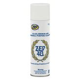 Zep 40 LV Non-Streaking Glass, Mirror, & General Purpose Cleaner Aerosol - 18 oz. - Versa Solutions, LLC