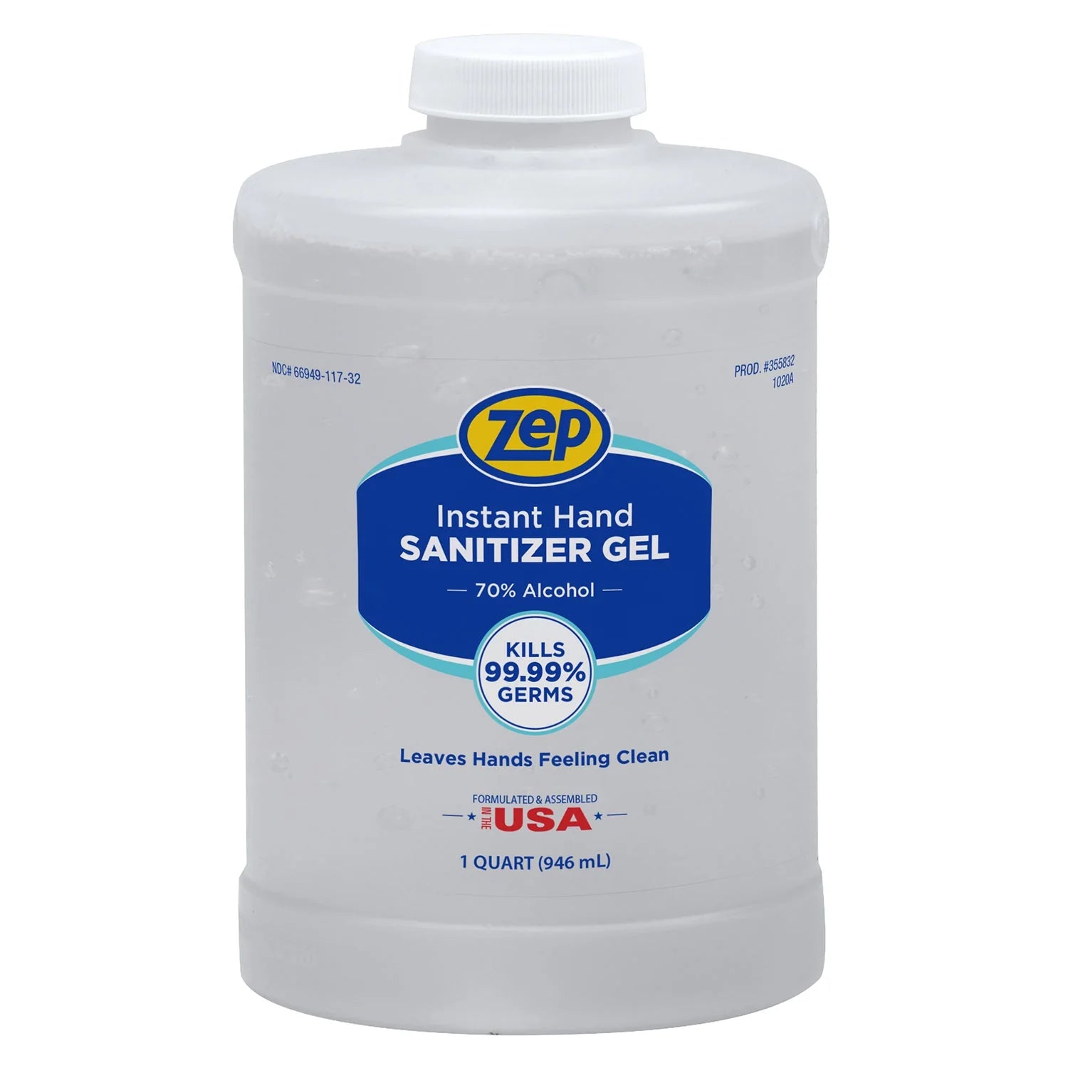 Instant Hand Sanitizer Gel - 32 oz. - Versa Solutions, LLC