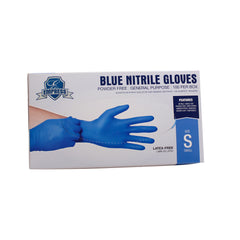 Empress™ Blue Nitrile Powder Free Glove, 3mil, 100/Box, 10-Boxes/Case