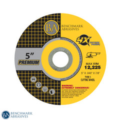 5" x .040 x 7/8" T1 High Performance 4X Ceramic Cutting Wheels