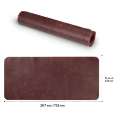 Top Grain Leather Extended Mouse Pad