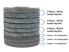 Cut, Grind, Finish! All-In-One Variety Pack