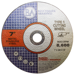 7" x .045" x 7/8" T1 Premium Thin Cut-off Wheel - 25 pack