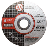 4-1/2" x .040 x 7/8" T1 Thin Cut-off Wheel for Aluminum - 25 pack