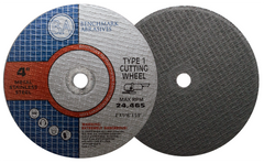 4" x 1/16" x 3/8" T1 Premium Thin Cut-off Wheel - 25 pack