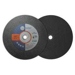 12" x 1/8" (5/32") x 1" T1 High Speed Gas Saw Wheel - 10 Pack