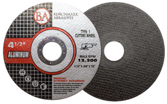 4-1/2" x .040 x 7/8" T1 Thin Cut-off Wheel for Aluminum - 25 pack