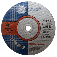 4" x 1/16" x 3/8" T1 Premium Thin Cut-off Wheel - 25 pack