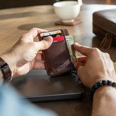 Top Grain Leather Wallet, Card Holder, Unisex (color options available)
