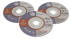 5" x .045 x 7/8" T1 Premium Thin Cut-Off Wheel - 25 pack