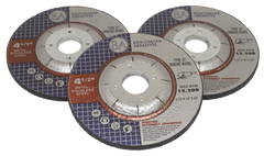 4-1/2" x 1/4" x 7/8" T27 Depressed Center Grinding Wheel - 25 pack