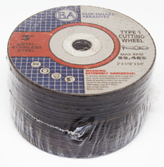 3" x 1/8" x 3/8" T1 PREMIUM THIN CUT-OFF WHEEL - 25 PACK