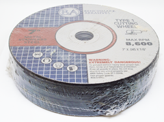 7" x .045" x 7/8" T1 Premium Thin Cut-off Wheel - 25 pack