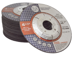 4-1/2" x .040 x 7/8" T27 Depressed Center Thin Cut-off Wheel - 25 pack