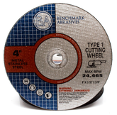 4" x 1/16" x 3/8" T1 Premium Thin Cut-off Wheel - 25 pack