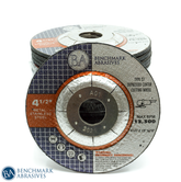 4-1/2" x 1/8" x 7/8" T27 Pipeline Wheel - 25 Pack