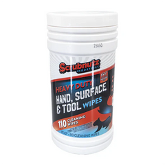 Scrubnutz Industrial Heavy Duty Hand, Surface And Tool Wipes – 110 Wipes