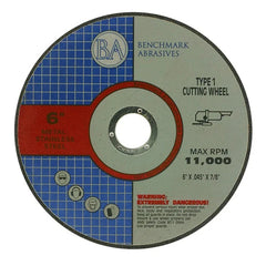 6" x .045 x 7/8" T1 Premium Thin Cut-Off Wheel - 1500 pieces