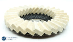 4-1/2" x 7/8" T27 Felt Polishing Flap Disc - 1 Piece