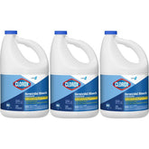 CloroxPro Clorox Germicidal Bleach, Concentrated, 121 Ounce Bottle, Pack of 3