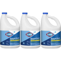 CloroxPro Clorox Germicidal Bleach, Concentrated, 121 Ounce Bottle, Pack of 3