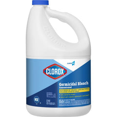 CloroxPro Clorox Germicidal Bleach, Concentrated, 121 Ounce Bottle, Pack of 3