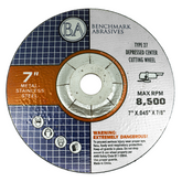 7" x .040" x 7/8" T27 Cutting Wheel Wheel - 25 Pack