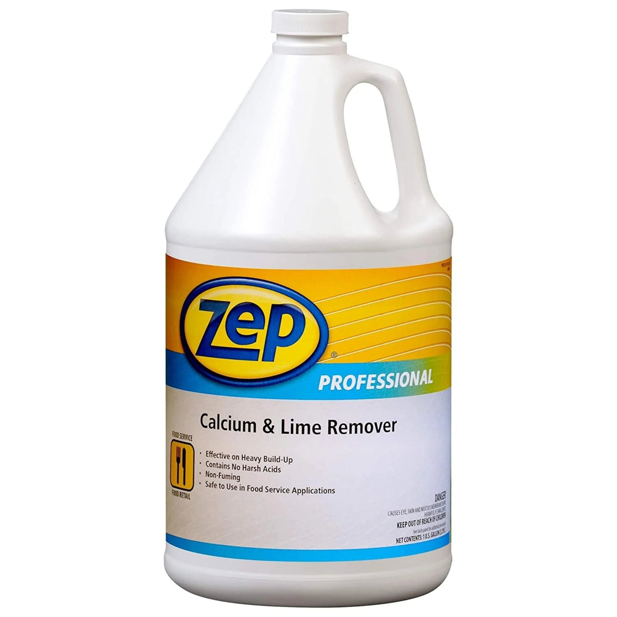 Industrial Calcium & Lime Remover - 1 Gallon - Pro Grade Formula Safe on Stainless Steel, Aluminum, Glass, Plastic and Ceramic Surfaces - Versa Solutions, LLC