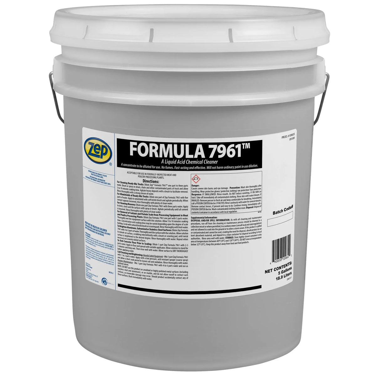 Formula 7961 - 5 Gallon - Versa Solutions, LLC