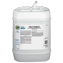 Poly-Shield Exceptionally-Durable, Water-Based, Urethane-Fortified, Emulsion-Type Floor Polish - 5 Gallon - Versa Solutions, LLC