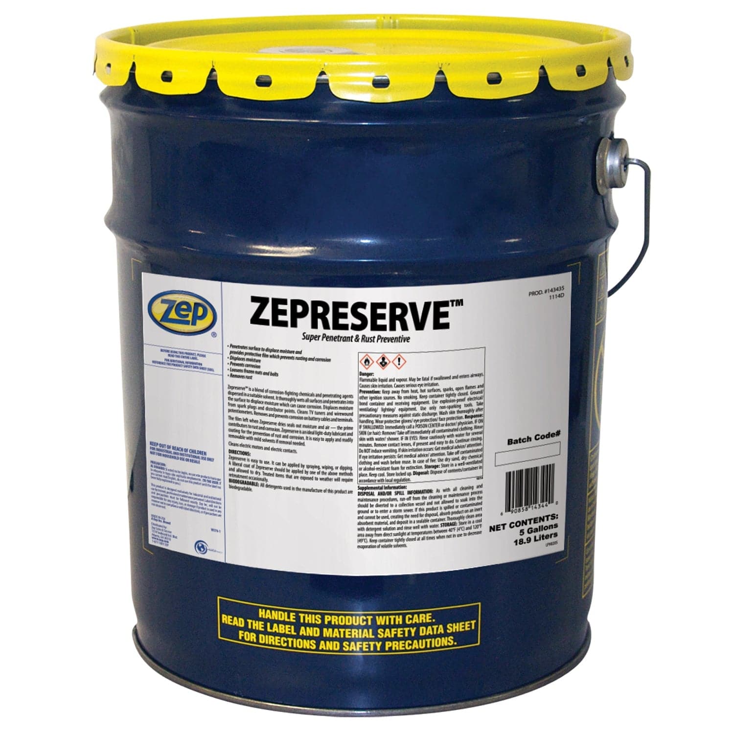 Zepreserve Liquid - 5 Gallon - Versa Solutions, LLC