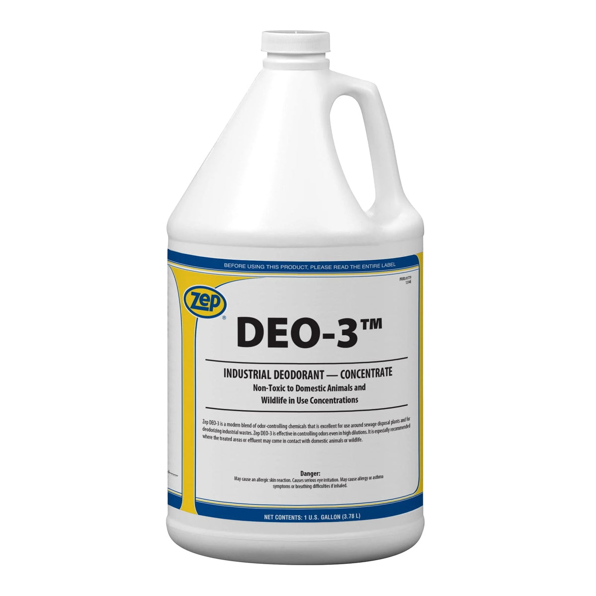 Deo-3 Industrial Deodorant Concentrate - 1 Gallon - Versa Solutions, LLC