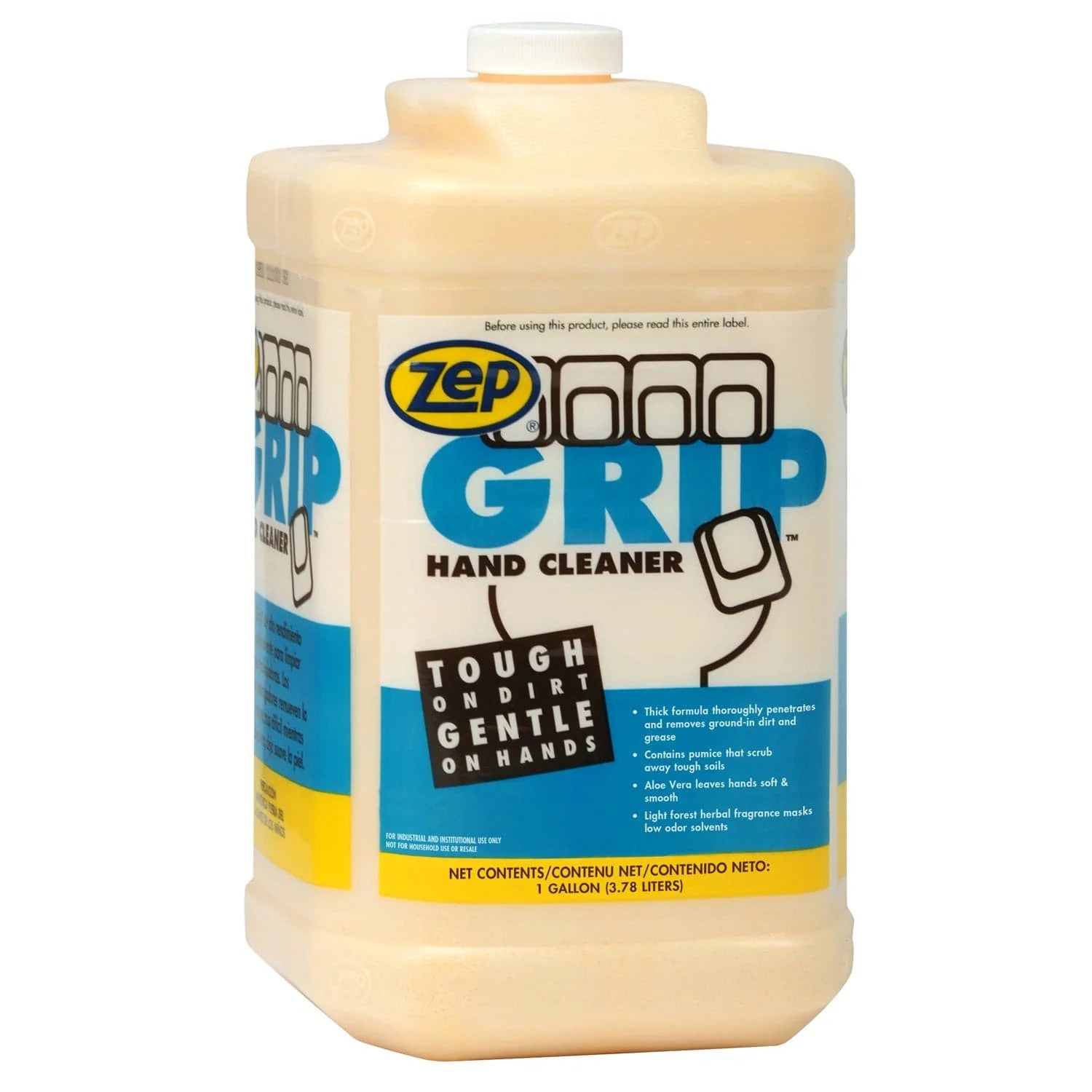 Grip Industrial Pumice Hand Cleaner - 1 Gallon - Versa Solutions, LLC