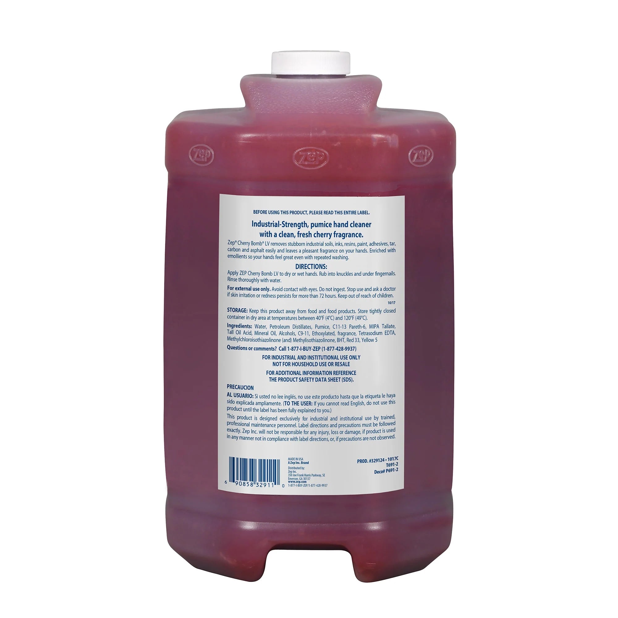 Cherry Bomb LV Industrial Pumice Hand Cleaner - 1 Gallon - Versa Solutions, LLC