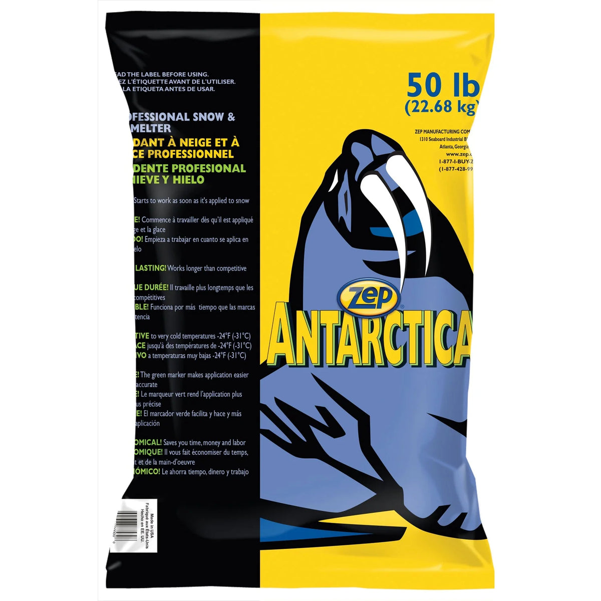 Antarctica Professional Snow & Ice Melt - 50 Pounds - Versa Solutions, LLC