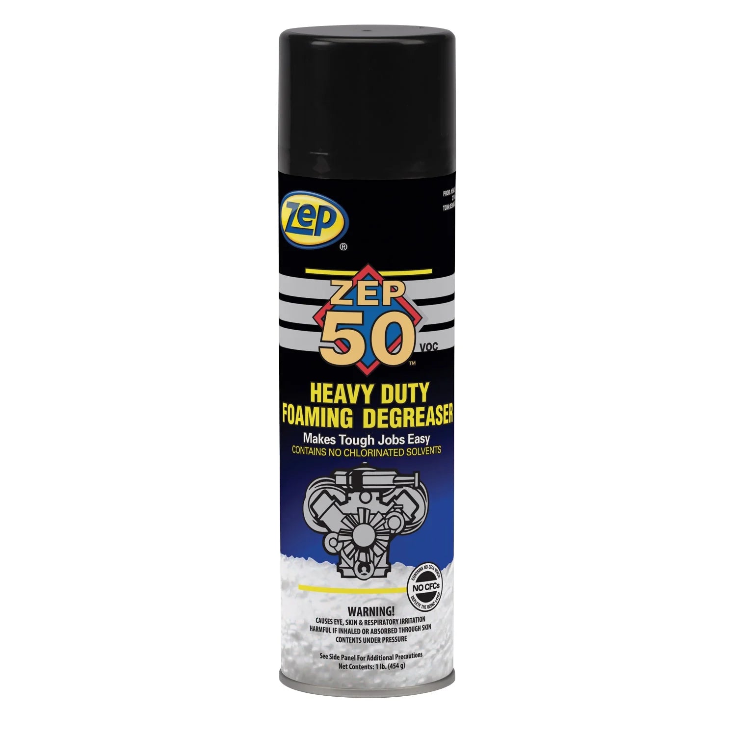 Zep 50 VOC HEAVY DUTY FOAMING DEGREASER - 16 OZ. - Versa Solutions, LLC