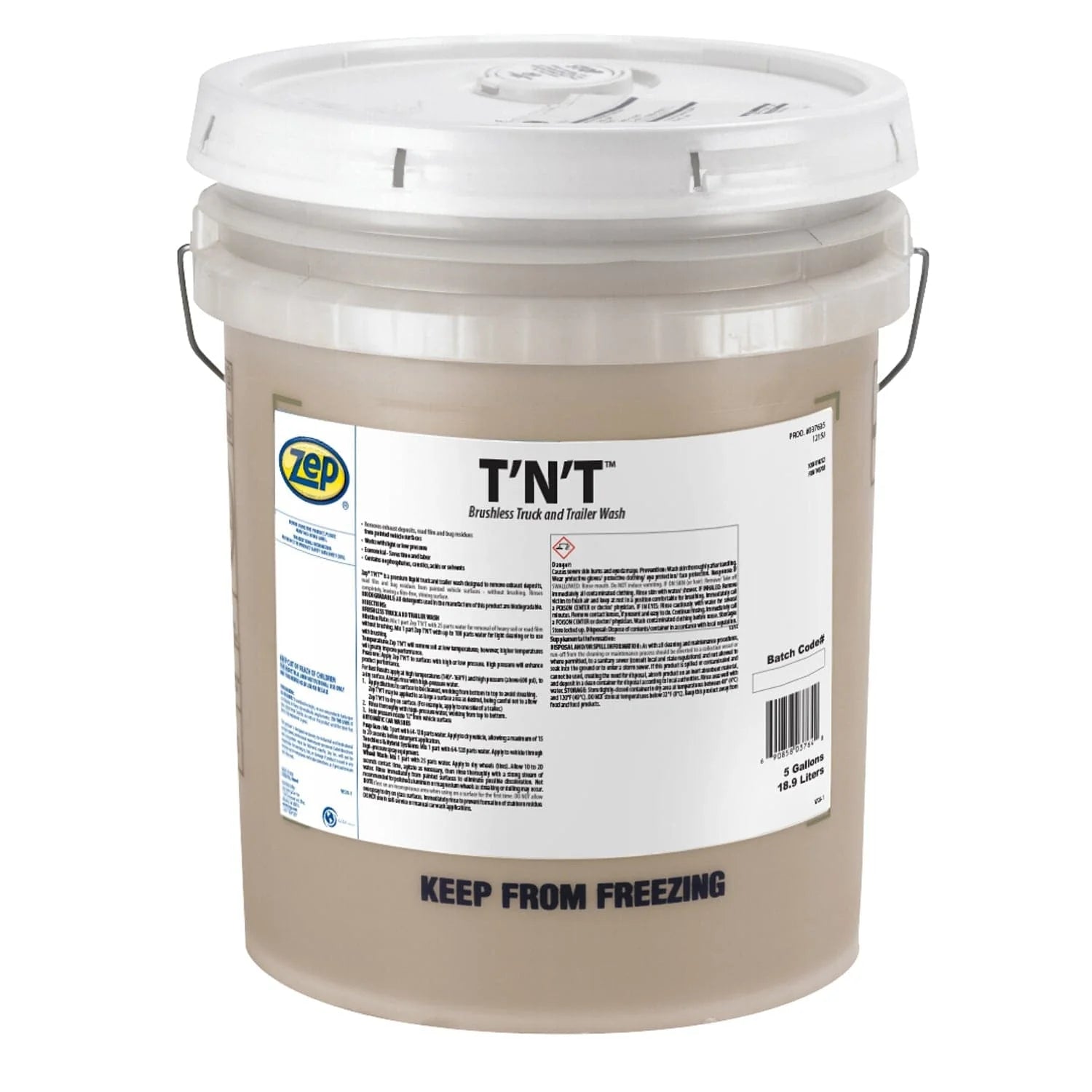 TNT Truck and Trailer Wash - 5 Gallon - Versa Solutions, LLC