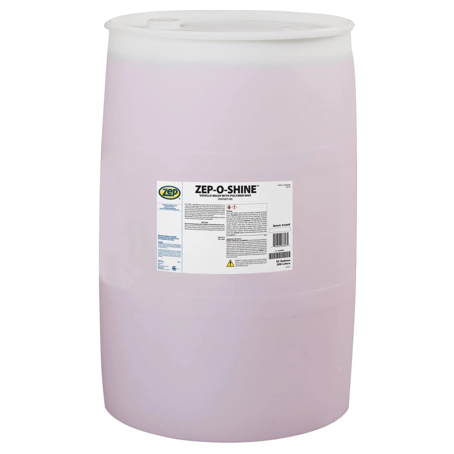 Zep-O-Shine Concentrated Car Wash - 55 Gallon - Versa Solutions, LLC