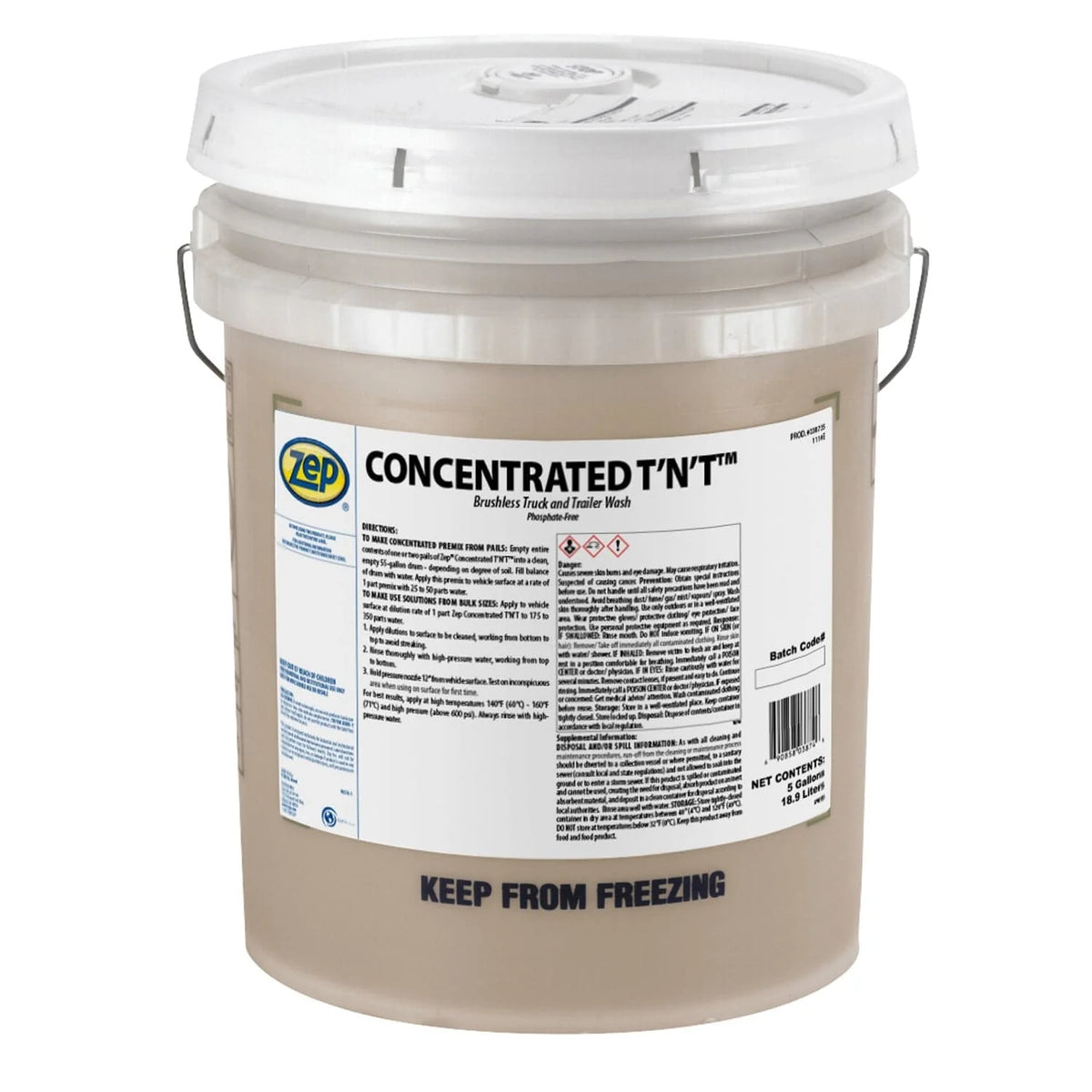 Concentrated T'N'T Truck & Trailer Wash - 5 Gallon - Versa Solutions, LLC