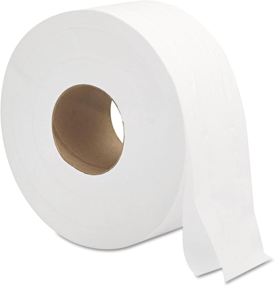 Jumbo Toilet Paper Roll, 9", 2-Ply (Case of 12)