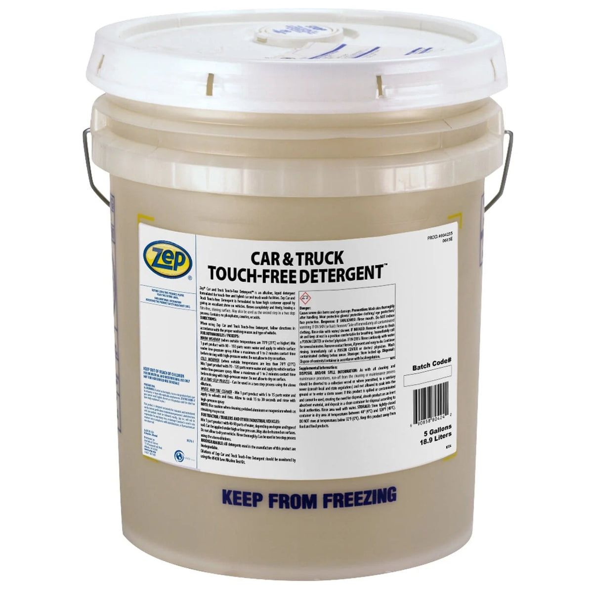 Car & Truck Touch Free Detergent - 5 Gallon - Versa Solutions, LLC