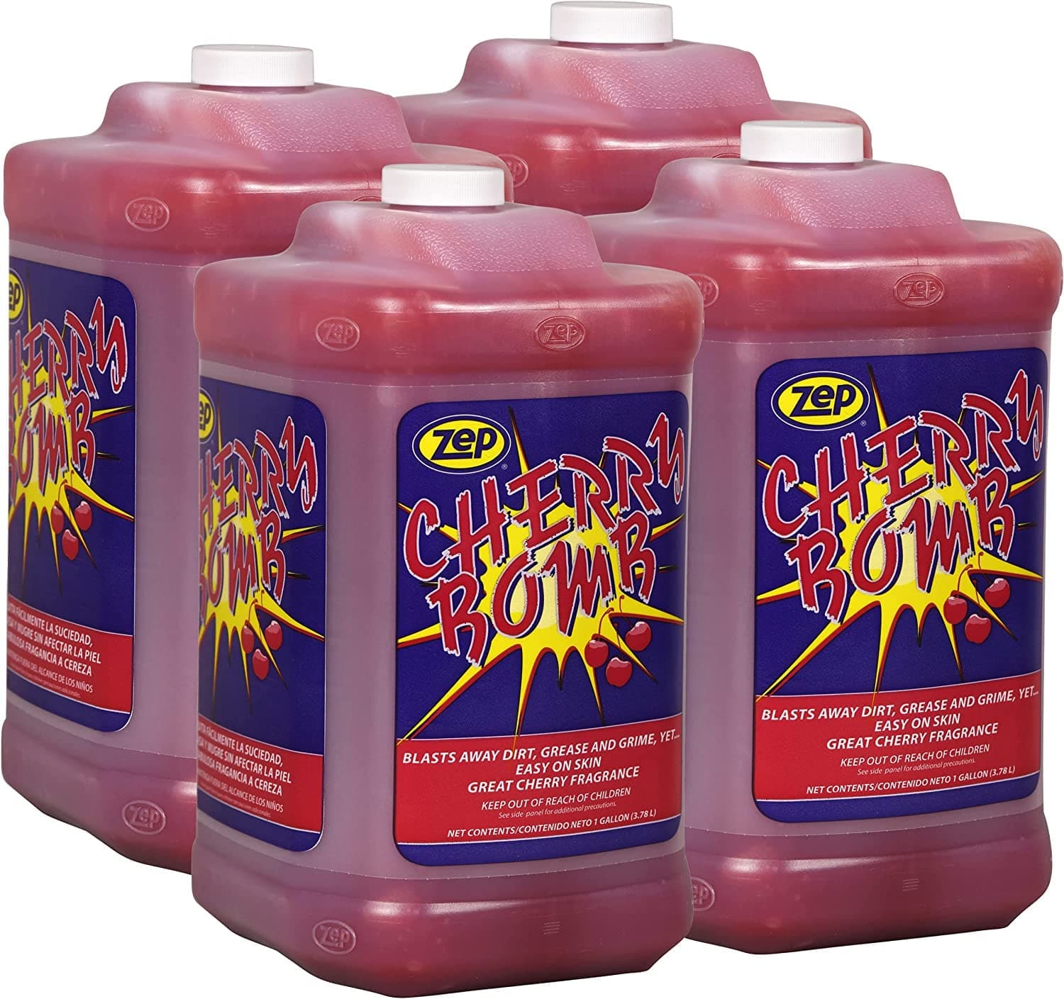 Cherry Bomb Hand Cleaner with Pump - 1 Gallon - Versa Solutions, LLC