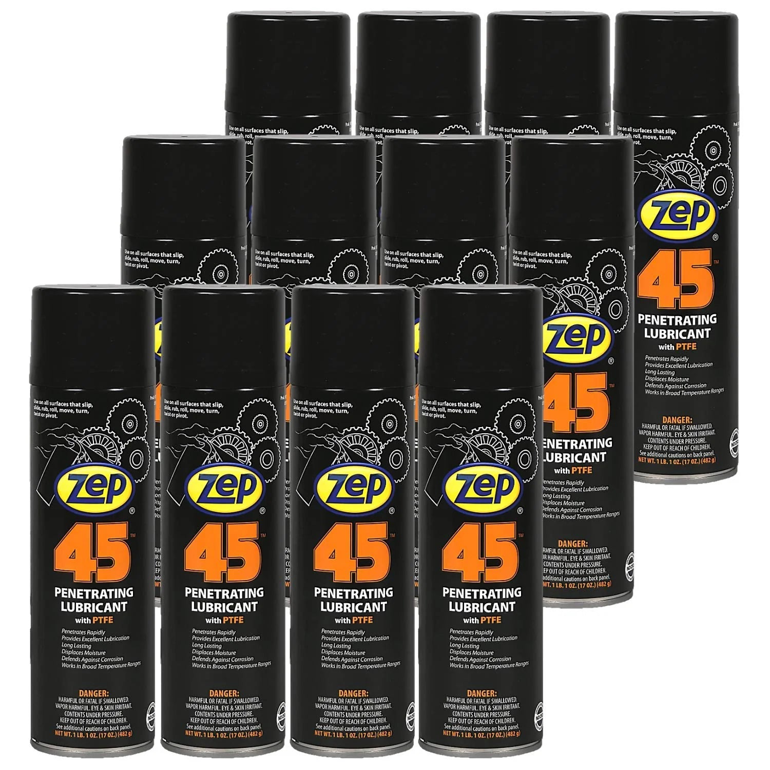 Zep 45 Penetrating Lubricant - 17 oz. - Versa Solutions, LLC