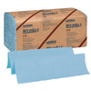 WypAll GeneralClean L10 Light Cleaning Towels (05123), Banded Dairy Wiper, Limited Use Towels, Blue