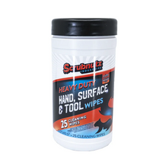 Scrubnutz Industrial Heavy Duty Hand, Surface And Tool Wipes – 25 Wipes (FREEWIPES)