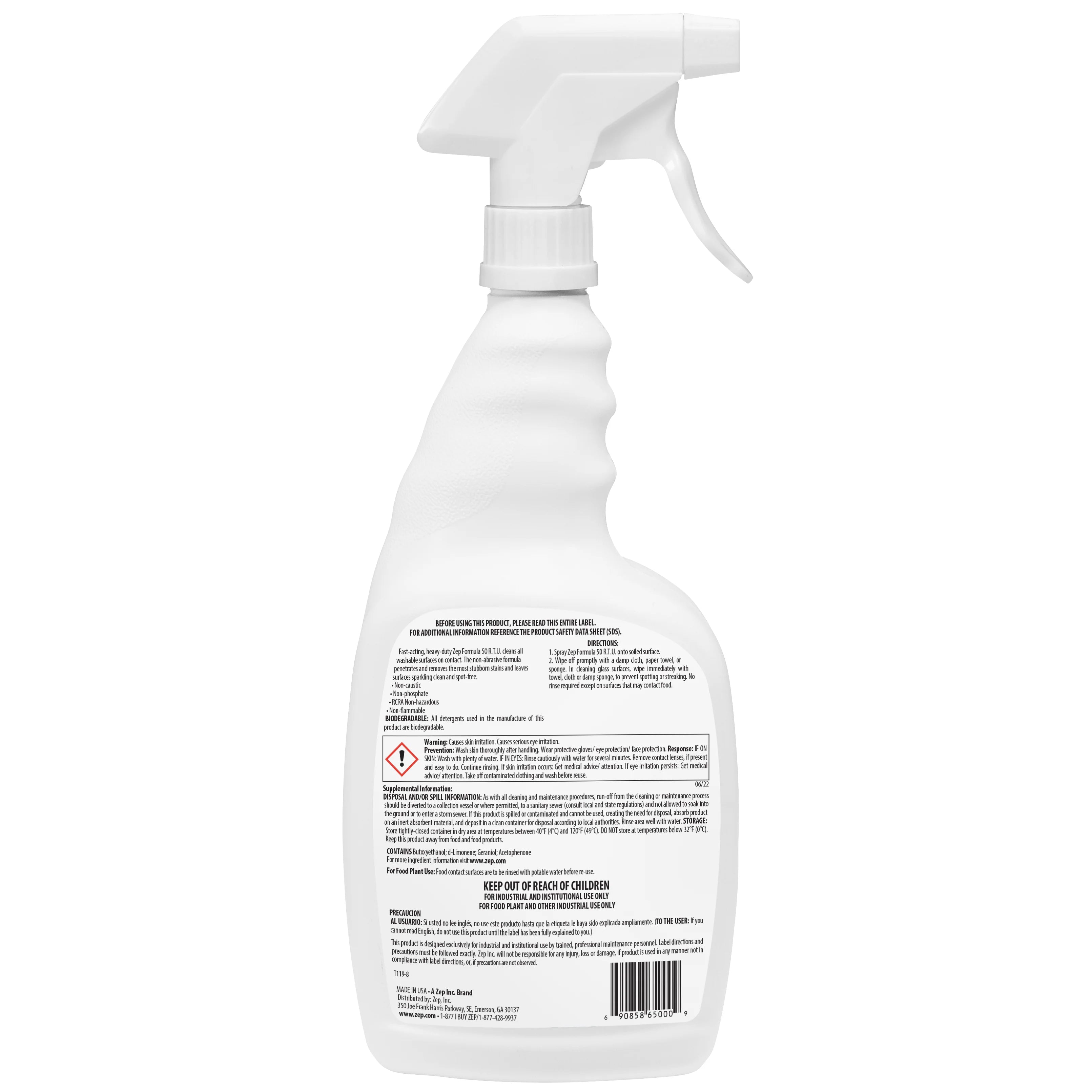 Formula 50 RTU All-Purpose Cleaner- 32 oz. - Versa Solutions, LLC