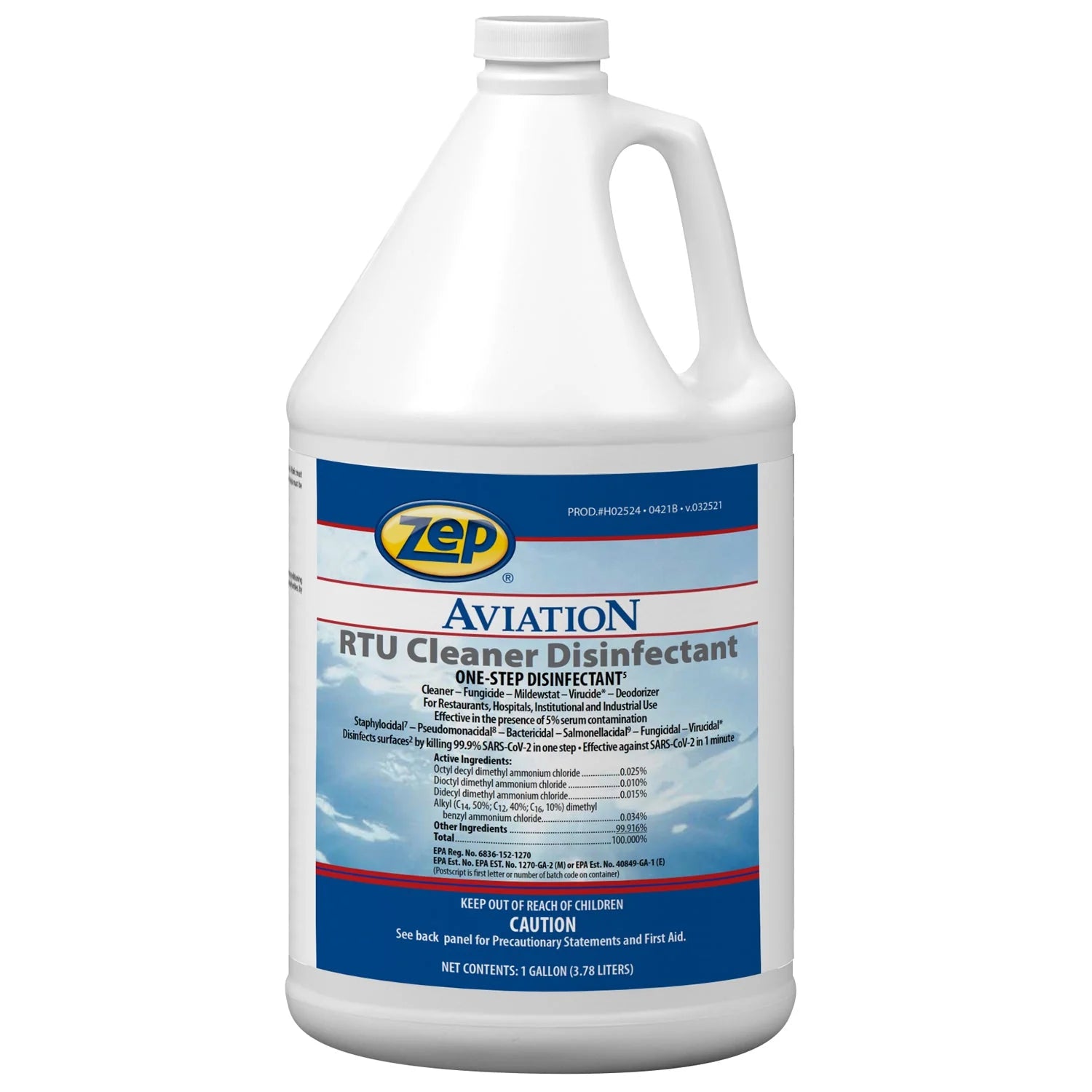 Aviation RTU Cleaner & Disinfectant - 1 Gallon - Versa Solutions, LLC