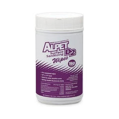 Alpet D2 Surface Sanitizing Wipes, Pre-Moistened - Versa Solutions, LLC