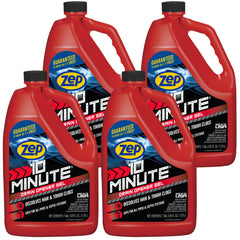 10 Minute Drain Opener Gel - 1 Gallon - Commercial Strength, Fast Acting and Safe For All Pipes